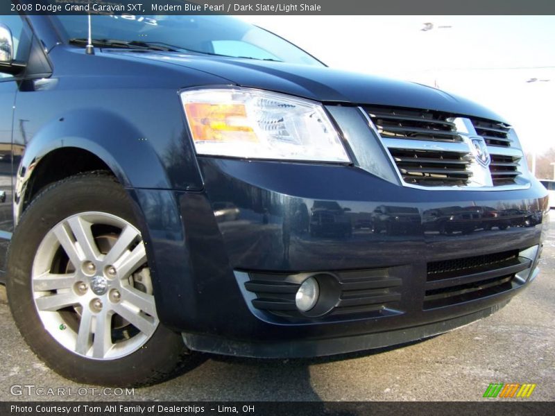 Modern Blue Pearl / Dark Slate/Light Shale 2008 Dodge Grand Caravan SXT