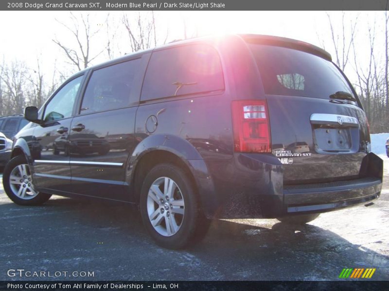 Modern Blue Pearl / Dark Slate/Light Shale 2008 Dodge Grand Caravan SXT