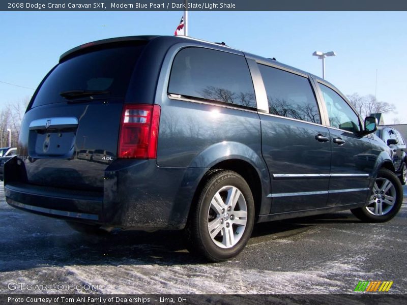 Modern Blue Pearl / Dark Slate/Light Shale 2008 Dodge Grand Caravan SXT