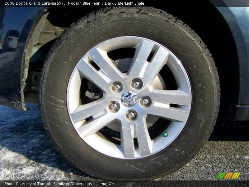 Modern Blue Pearl / Dark Slate/Light Shale 2008 Dodge Grand Caravan SXT