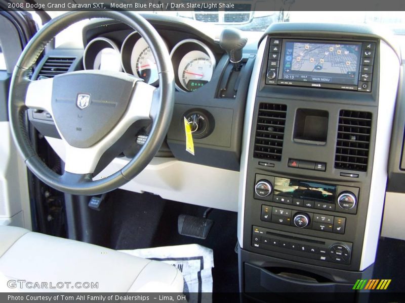 Modern Blue Pearl / Dark Slate/Light Shale 2008 Dodge Grand Caravan SXT