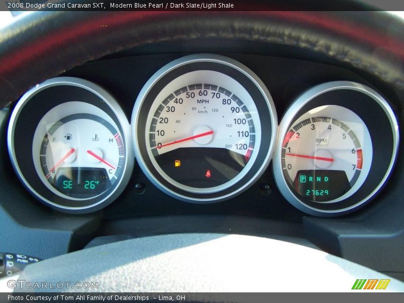 Modern Blue Pearl / Dark Slate/Light Shale 2008 Dodge Grand Caravan SXT