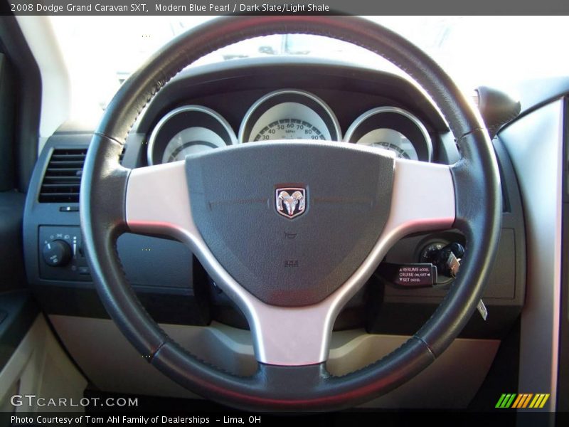 Modern Blue Pearl / Dark Slate/Light Shale 2008 Dodge Grand Caravan SXT