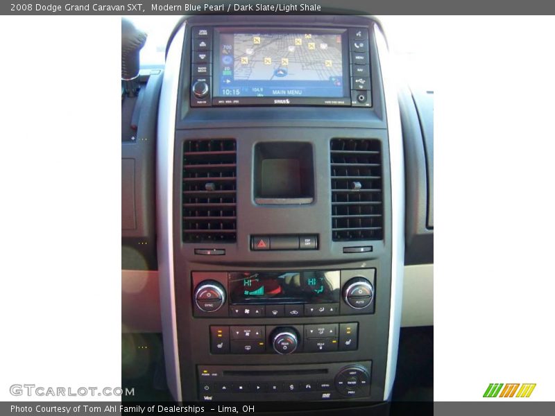 Modern Blue Pearl / Dark Slate/Light Shale 2008 Dodge Grand Caravan SXT