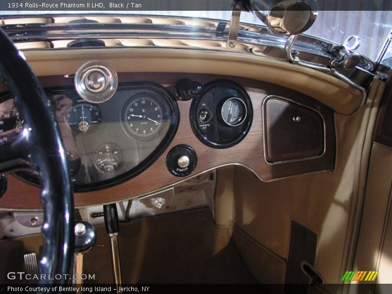 Black / Tan 1934 Rolls-Royce Phantom II LHD