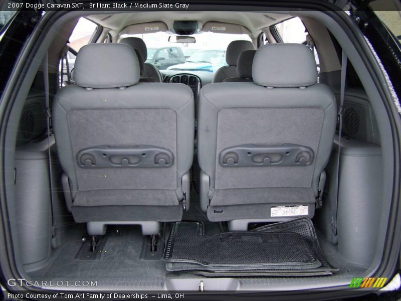Brilliant Black / Medium Slate Gray 2007 Dodge Caravan SXT