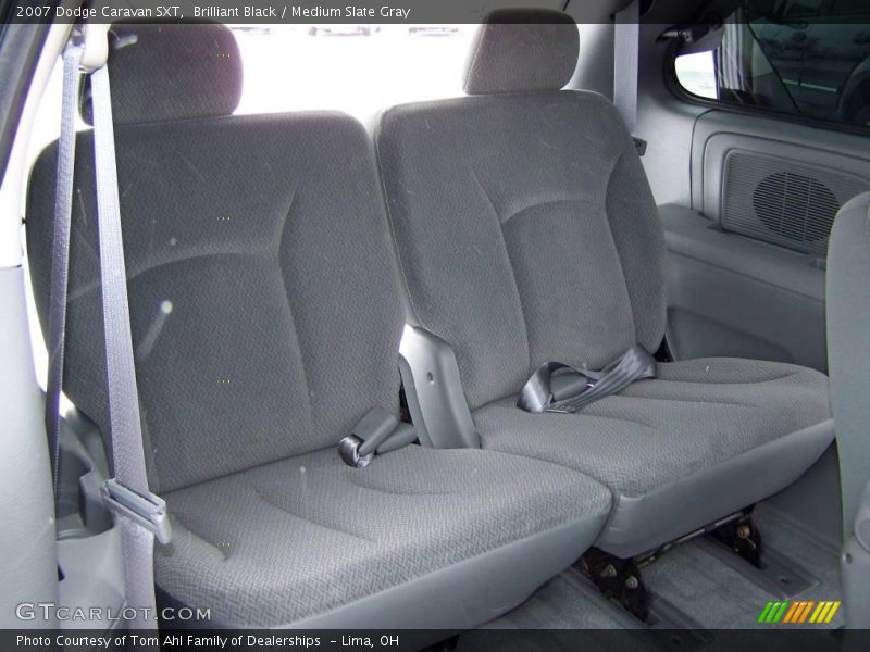 Brilliant Black / Medium Slate Gray 2007 Dodge Caravan SXT