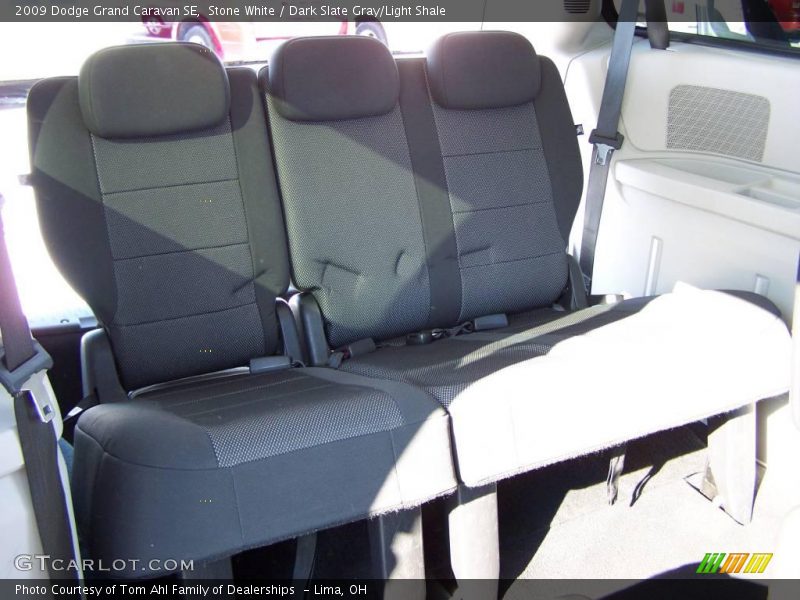 Stone White / Dark Slate Gray/Light Shale 2009 Dodge Grand Caravan SE