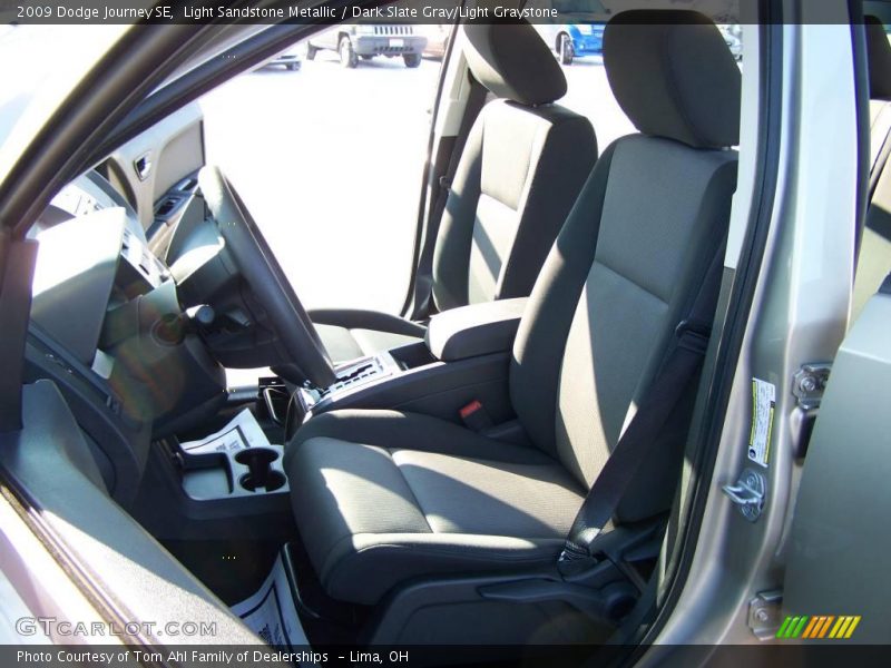 Light Sandstone Metallic / Dark Slate Gray/Light Graystone 2009 Dodge Journey SE