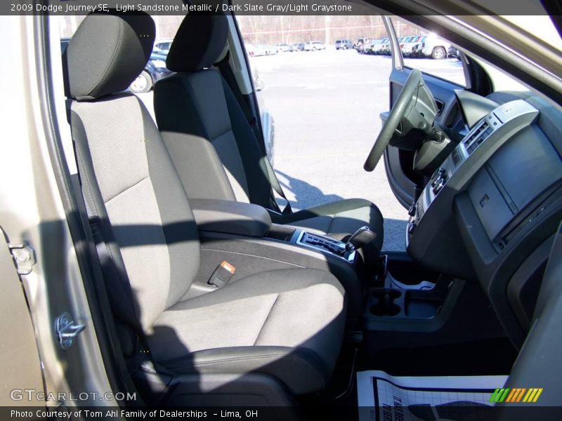 Light Sandstone Metallic / Dark Slate Gray/Light Graystone 2009 Dodge Journey SE