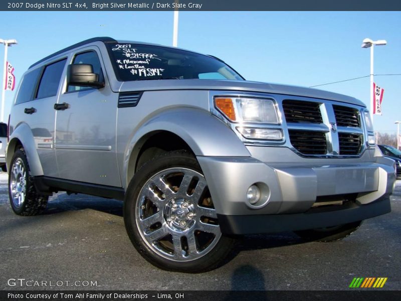 Bright Silver Metallic / Dark Slate Gray 2007 Dodge Nitro SLT 4x4
