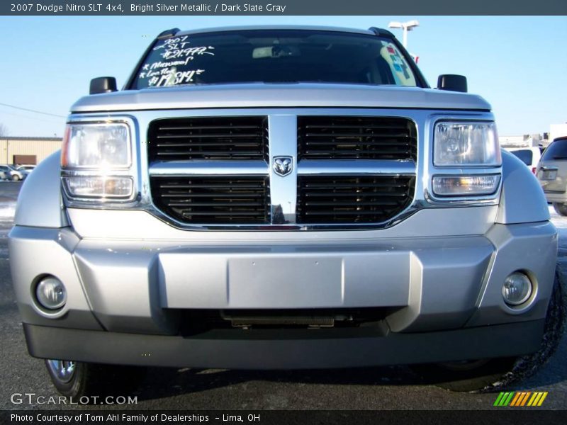 Bright Silver Metallic / Dark Slate Gray 2007 Dodge Nitro SLT 4x4