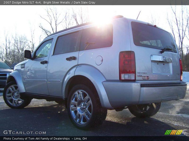 Bright Silver Metallic / Dark Slate Gray 2007 Dodge Nitro SLT 4x4