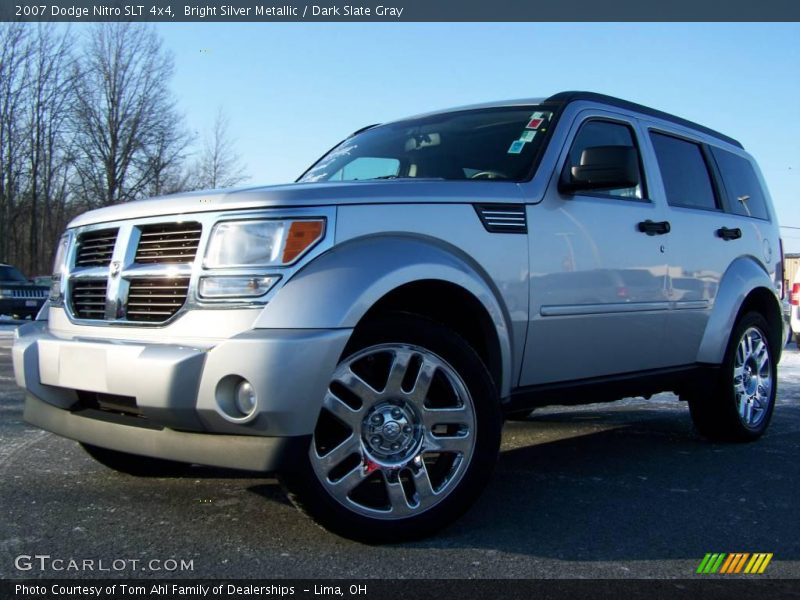 Bright Silver Metallic / Dark Slate Gray 2007 Dodge Nitro SLT 4x4