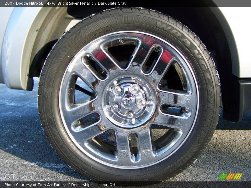 Bright Silver Metallic / Dark Slate Gray 2007 Dodge Nitro SLT 4x4