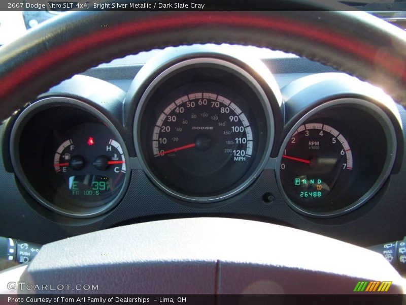 Bright Silver Metallic / Dark Slate Gray 2007 Dodge Nitro SLT 4x4