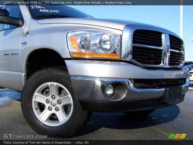 Bright Silver Metallic / Medium Slate Gray 2006 Dodge Ram 1500 SLT TRX Quad Cab 4x4
