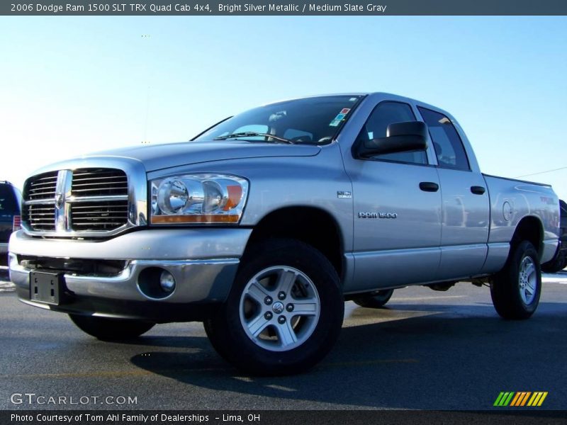 Bright Silver Metallic / Medium Slate Gray 2006 Dodge Ram 1500 SLT TRX Quad Cab 4x4