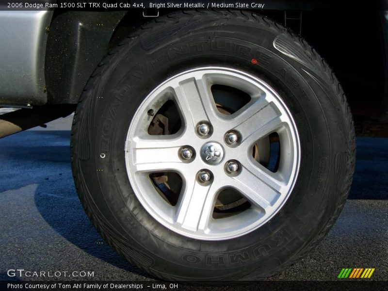 Bright Silver Metallic / Medium Slate Gray 2006 Dodge Ram 1500 SLT TRX Quad Cab 4x4
