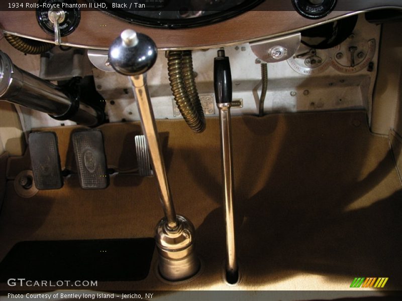 Black / Tan 1934 Rolls-Royce Phantom II LHD