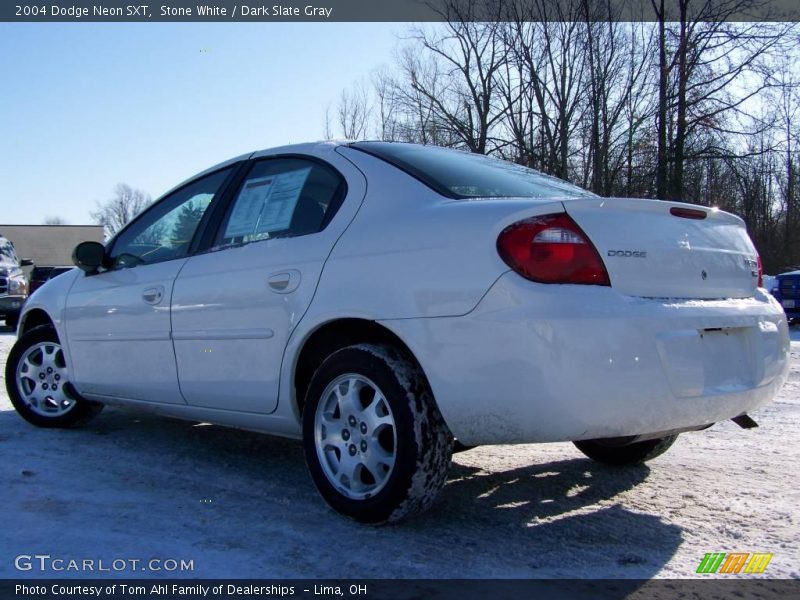 Stone White / Dark Slate Gray 2004 Dodge Neon SXT