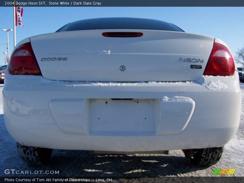 Stone White / Dark Slate Gray 2004 Dodge Neon SXT