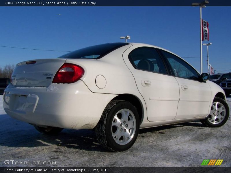 Stone White / Dark Slate Gray 2004 Dodge Neon SXT