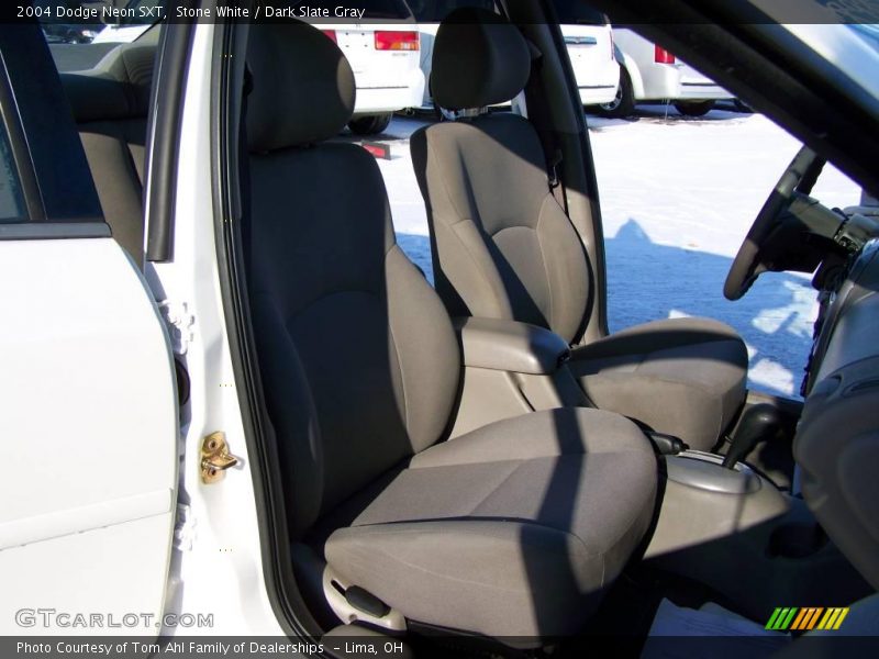 Stone White / Dark Slate Gray 2004 Dodge Neon SXT