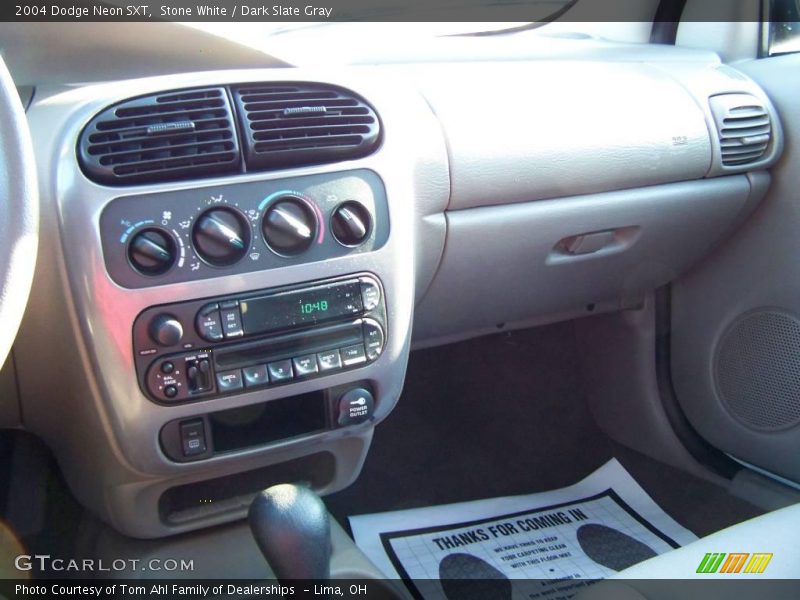 Stone White / Dark Slate Gray 2004 Dodge Neon SXT