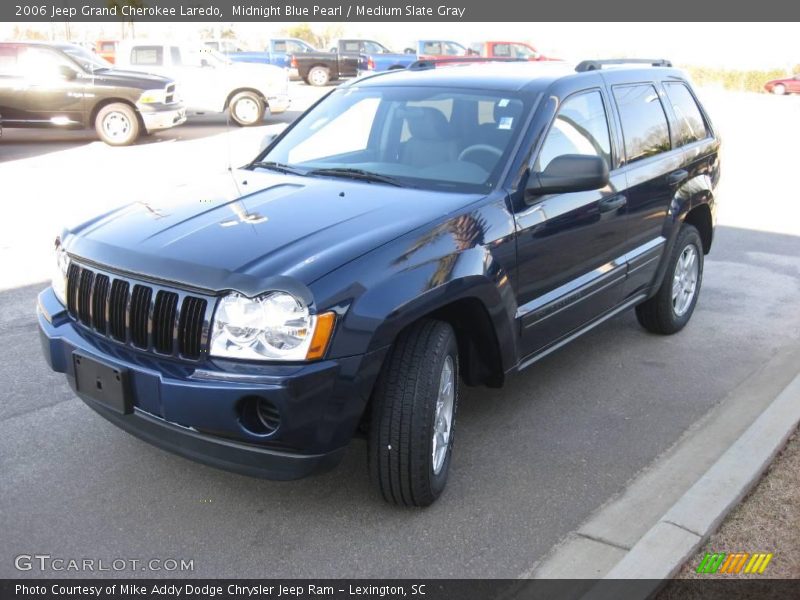 Midnight Blue Pearl / Medium Slate Gray 2006 Jeep Grand Cherokee Laredo