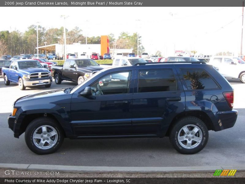 Midnight Blue Pearl / Medium Slate Gray 2006 Jeep Grand Cherokee Laredo