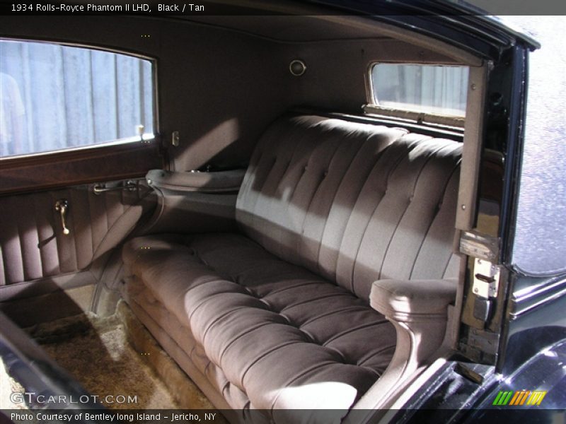 Black / Tan 1934 Rolls-Royce Phantom II LHD