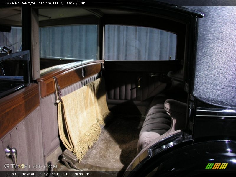 Black / Tan 1934 Rolls-Royce Phantom II LHD