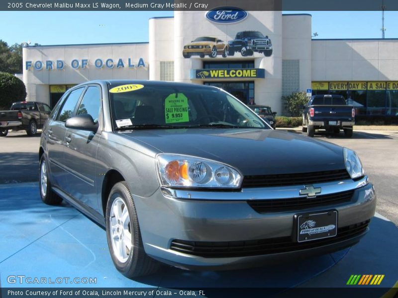 Medium Gray Metallic / Gray 2005 Chevrolet Malibu Maxx LS Wagon