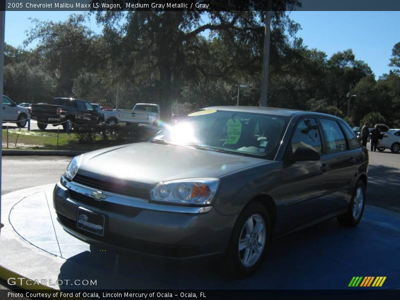 Medium Gray Metallic / Gray 2005 Chevrolet Malibu Maxx LS Wagon