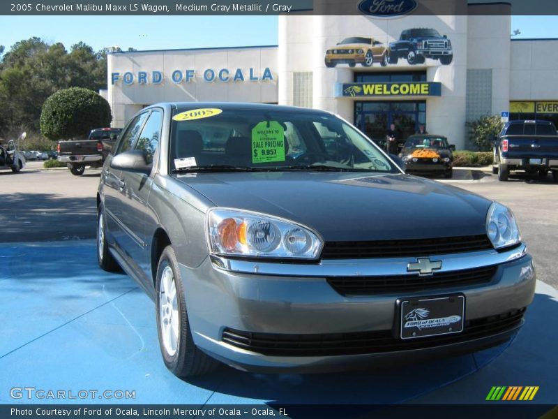 Medium Gray Metallic / Gray 2005 Chevrolet Malibu Maxx LS Wagon