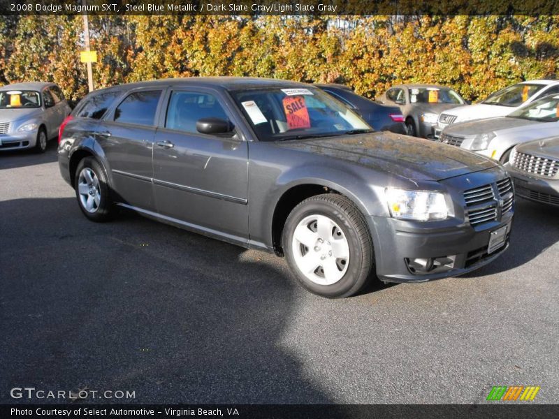 Steel Blue Metallic / Dark Slate Gray/Light Slate Gray 2008 Dodge Magnum SXT