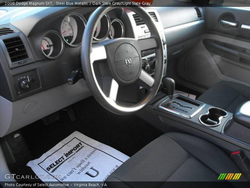 Steel Blue Metallic / Dark Slate Gray/Light Slate Gray 2008 Dodge Magnum SXT