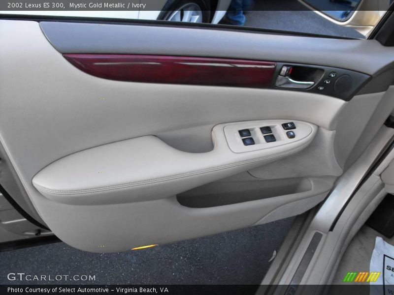 Mystic Gold Metallic / Ivory 2002 Lexus ES 300