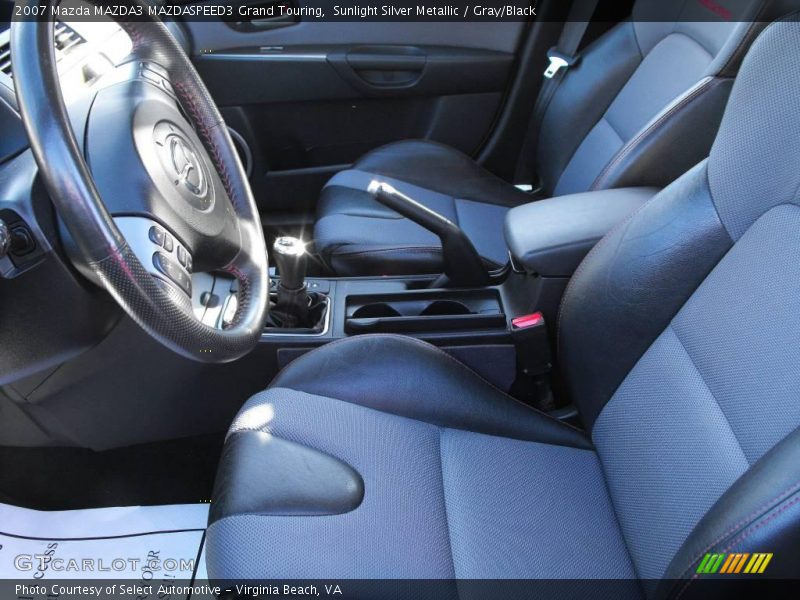 Sunlight Silver Metallic / Gray/Black 2007 Mazda MAZDA3 MAZDASPEED3 Grand Touring