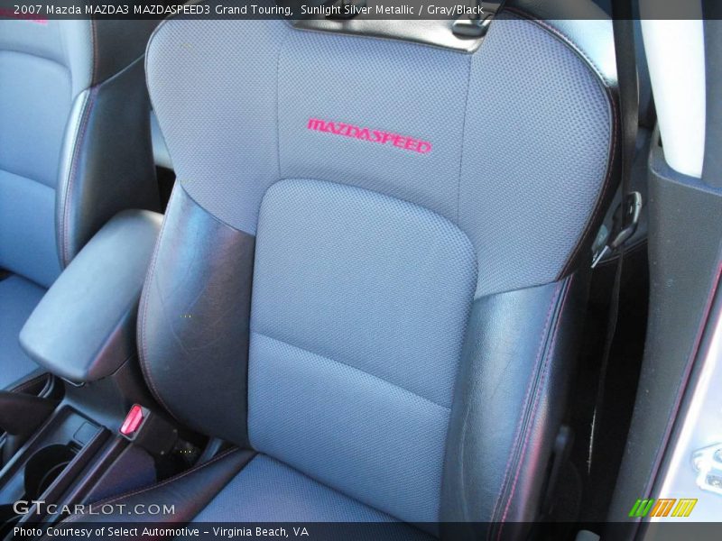 Sunlight Silver Metallic / Gray/Black 2007 Mazda MAZDA3 MAZDASPEED3 Grand Touring