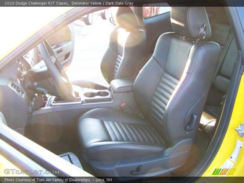 Detonator Yellow / Dark Slate Gray 2010 Dodge Challenger R/T Classic