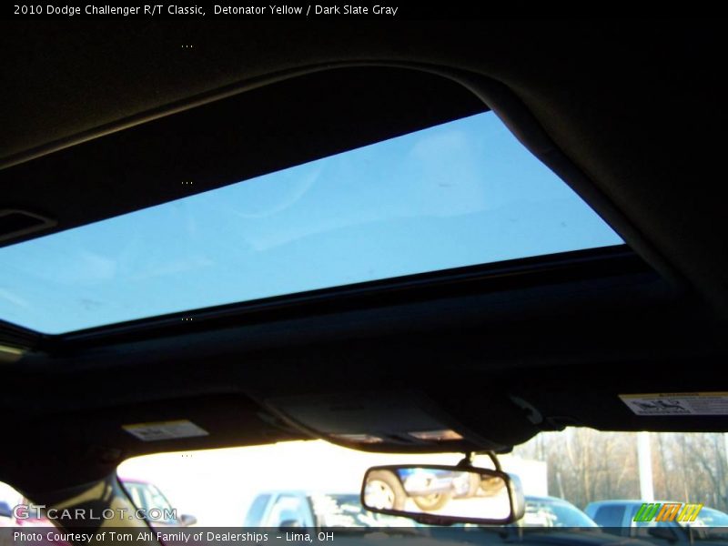 Detonator Yellow / Dark Slate Gray 2010 Dodge Challenger R/T Classic