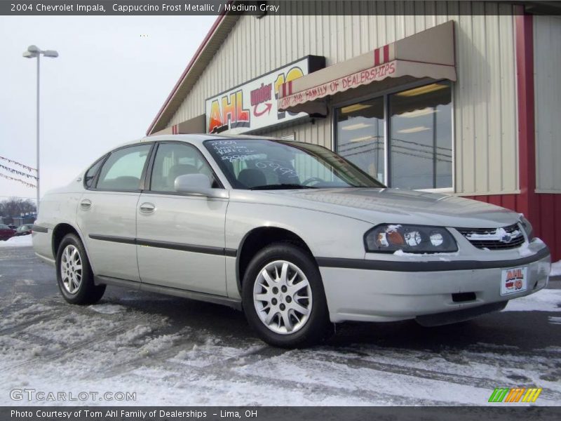 Cappuccino Frost Metallic / Medium Gray 2004 Chevrolet Impala