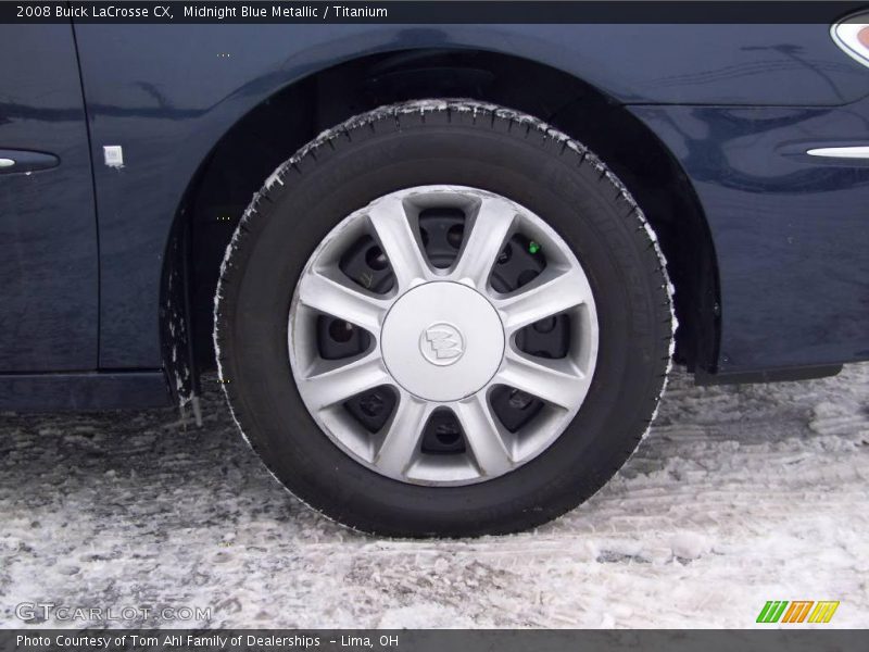 Midnight Blue Metallic / Titanium 2008 Buick LaCrosse CX