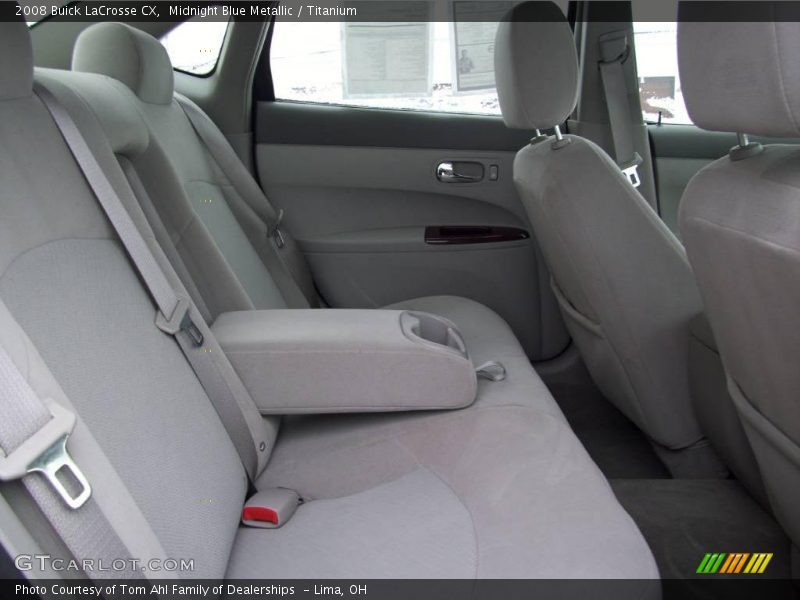 Midnight Blue Metallic / Titanium 2008 Buick LaCrosse CX