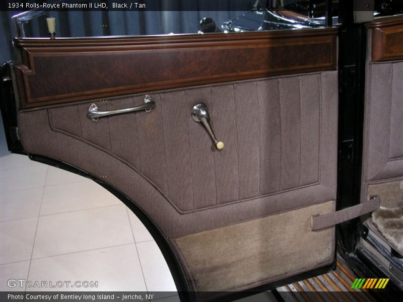 Black / Tan 1934 Rolls-Royce Phantom II LHD