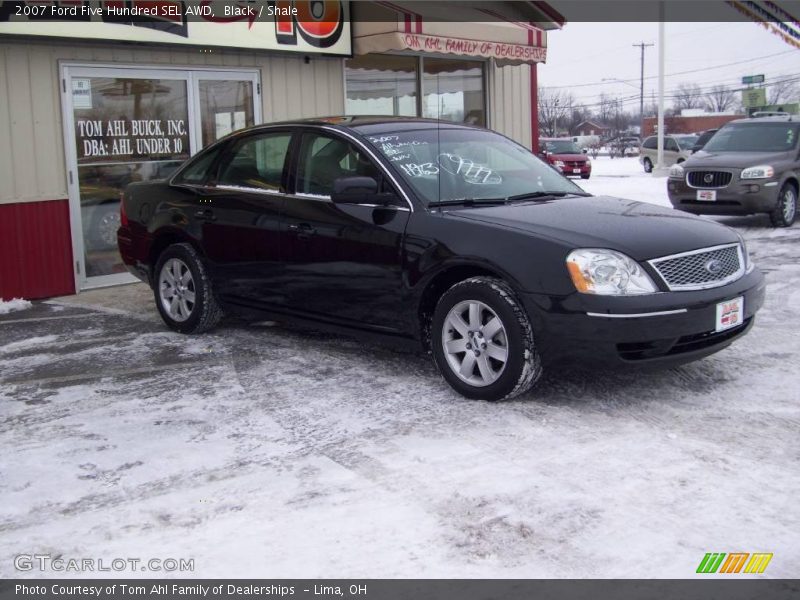 Black / Shale 2007 Ford Five Hundred SEL AWD