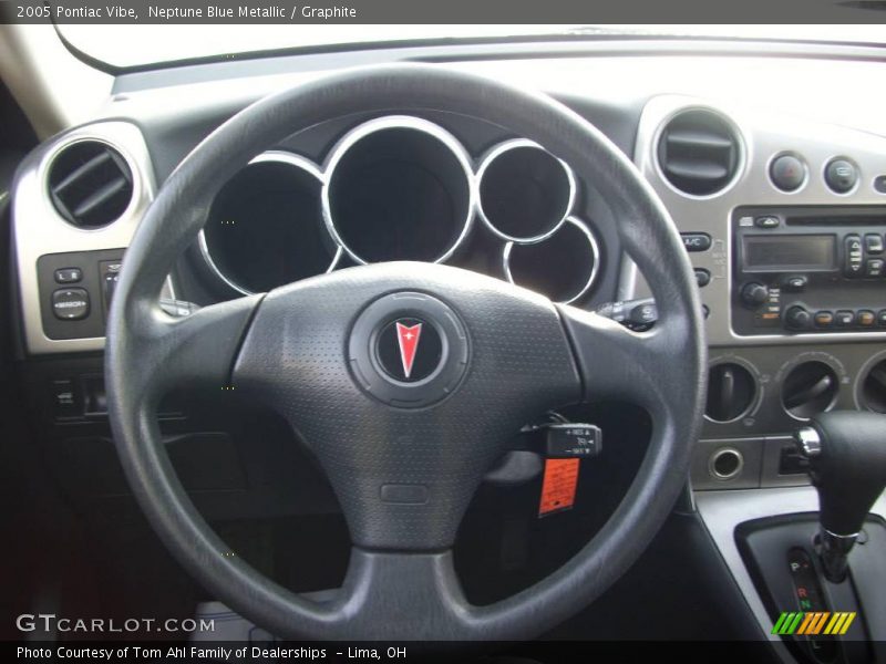 Neptune Blue Metallic / Graphite 2005 Pontiac Vibe