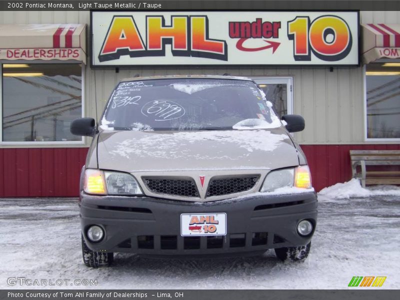 Light Taupe Metallic / Taupe 2002 Pontiac Montana